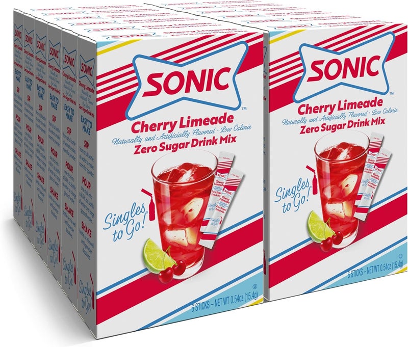 SINGLES TO GO! Sonic Cherry Limeade Powdered Drink Mix - Image 1